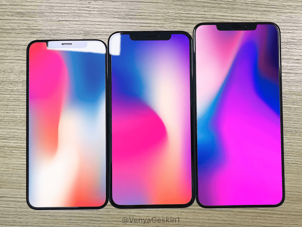 iPhoneのディスプレイパーツのリークです