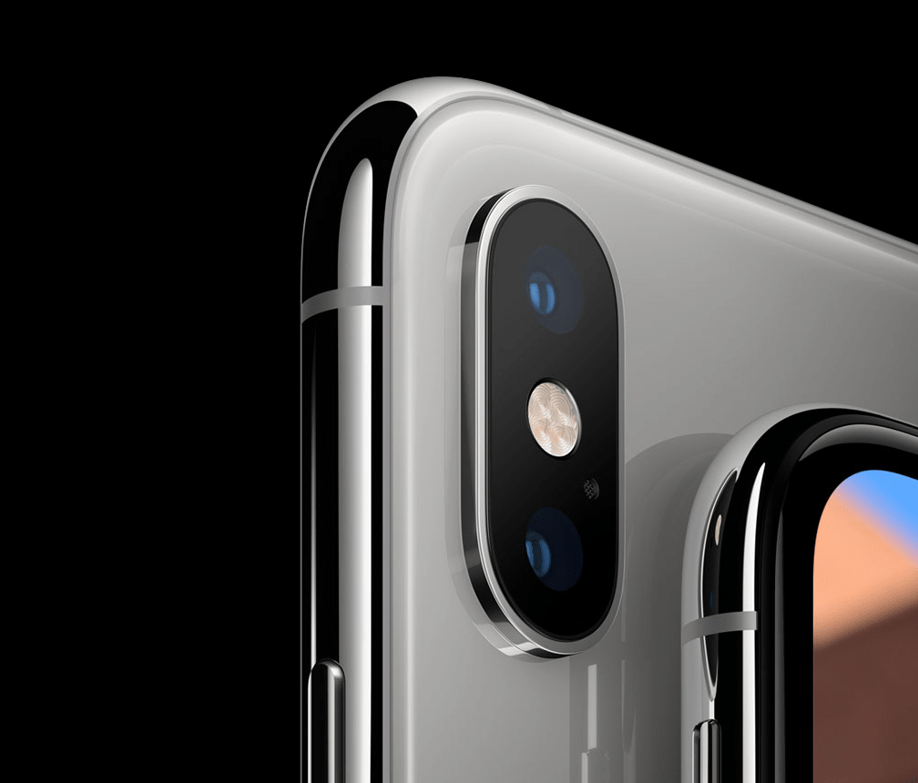 XSのデュアルカメラです